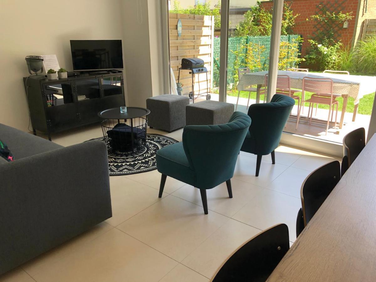 Vakantie Appartement Allure, Met Zuidgericht Tuintje Ostenda Esterno foto